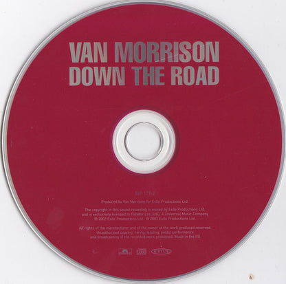 Van Morrison : Down The Road (CD, Album, S/Edition)