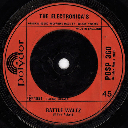 De Electronica's : The Original Bird Dance (7", Single, RP, Red)