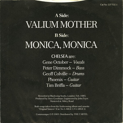 Chelsea (2) : Valium Mother (7", Single)