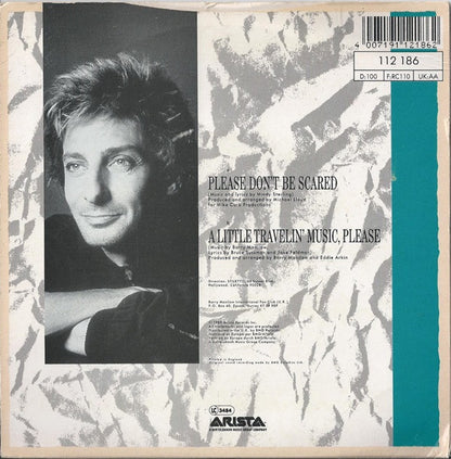 Barry Manilow : Please Don't Be Scared (7", Single)