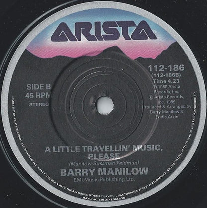 Barry Manilow : Please Don't Be Scared (7", Single)