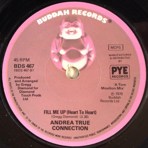 Andrea True Connection : What's Your Name, What's Your Number (7", Single, Sol)