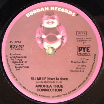 Andrea True Connection : What's Your Name, What's Your Number (7", Single, Sol)