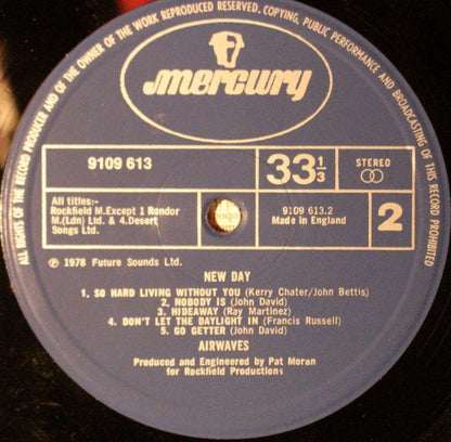 Airwaves (4) : New Day (LP, Album)