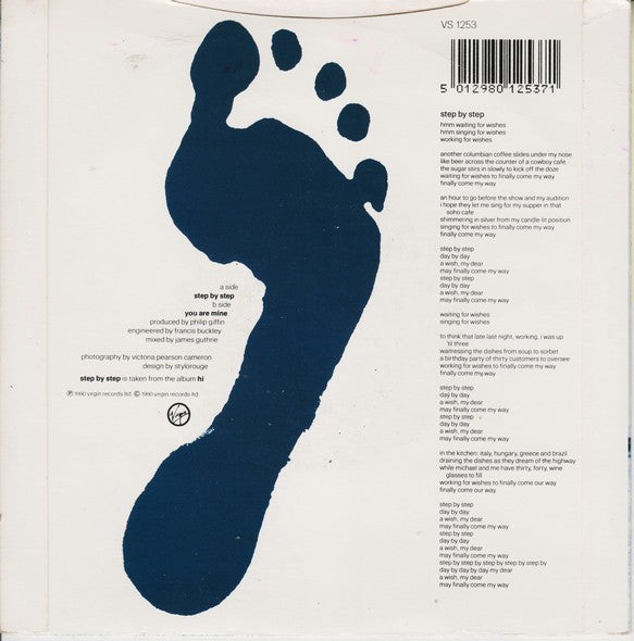 Ashley Maher : Step By Step (7", Single)