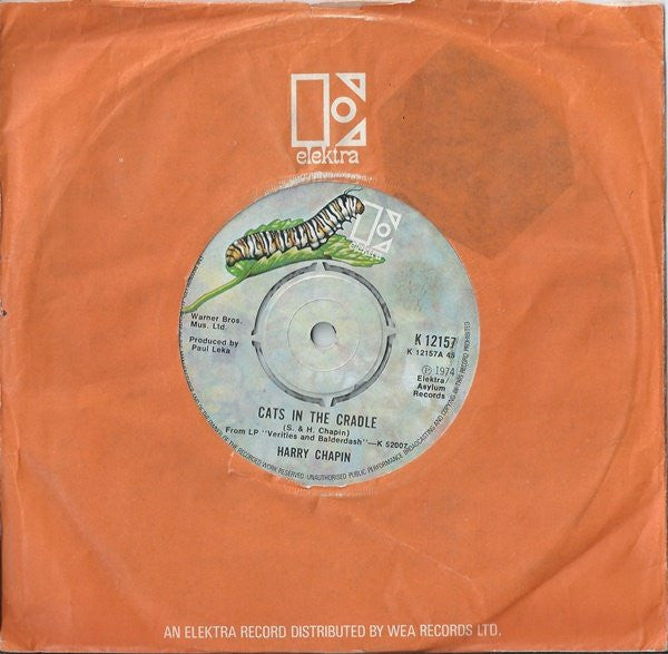 Harry Chapin : Cat's In The Cradle (7", Single)