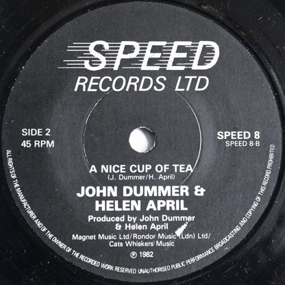 John Dummer & Helen April : Blue Skies (7", Single)