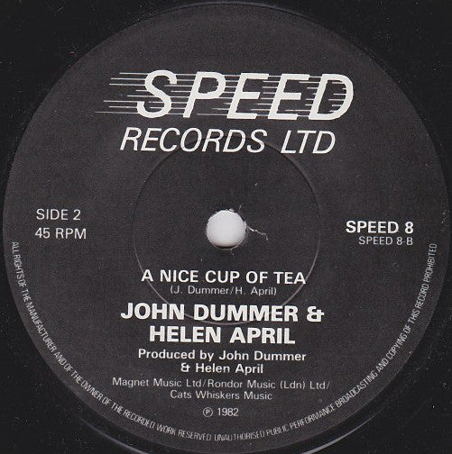 John Dummer & Helen April : Blue Skies (7", Single)