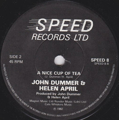 John Dummer & Helen April : Blue Skies (7", Single)