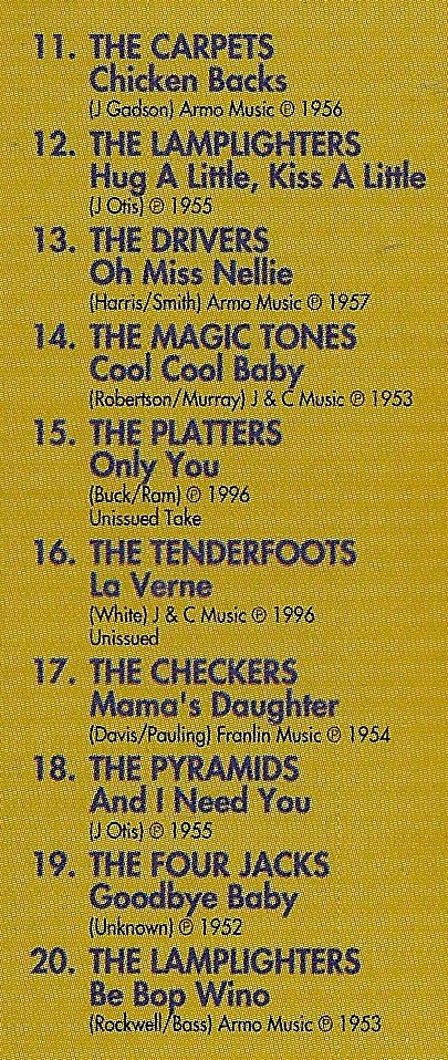 Various : Great Googa Mooga: Rhythm & Bluesin' With King - Federal - Deluxe Vocal Groups, Vol 1 (CD, Comp)