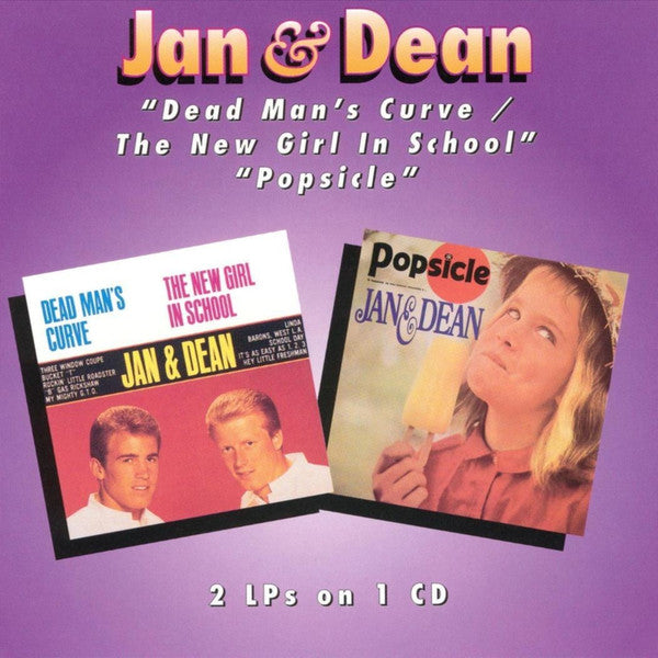 Jan & Dean : Dead Man's Curve / The New Girl In School/Popsicle (CD, Comp)