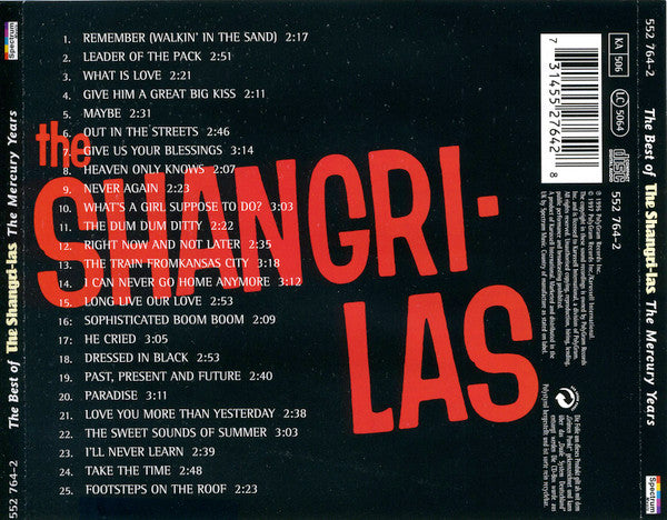 The Shangri-Las : The Best Of The Shangri-Las (CD, Comp, RE)