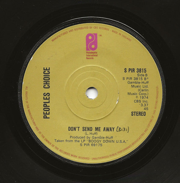 People's Choice : A Party Is A Groovy Thing (7", Single)