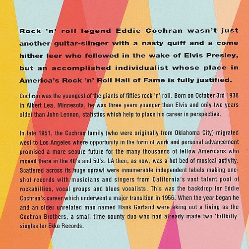Eddie Cochran : Rare 'N' Rockin' (CD, Comp)