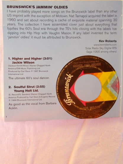 Various : Brunswick's Jammin' Oldies (CD, Comp)