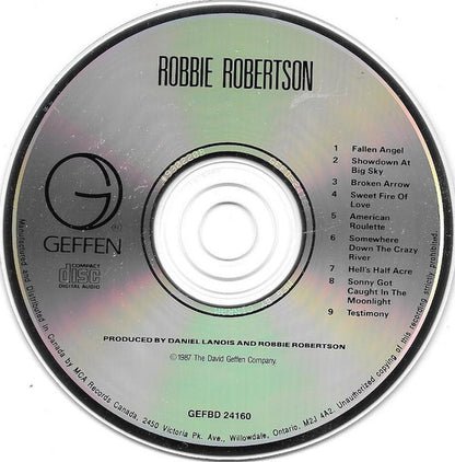 Robbie Robertson : Robbie Robertson (CD, Album, RE)