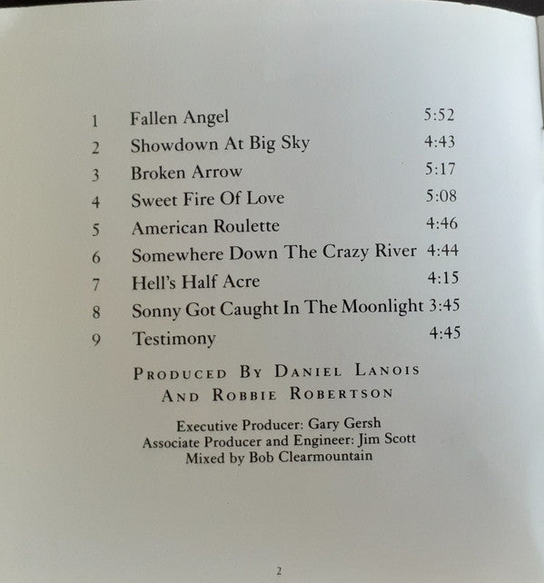 Robbie Robertson : Robbie Robertson (CD, Album, RE)