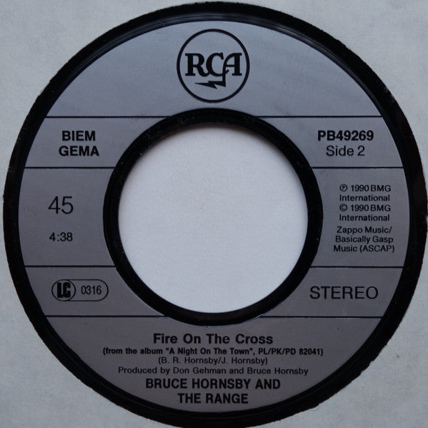 Bruce Hornsby And The Range : Across The River (7", Single)
