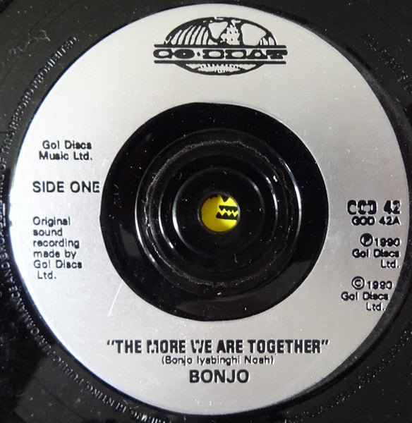 Bonjo Iyabinghi Noah : The More We Are Together (7")