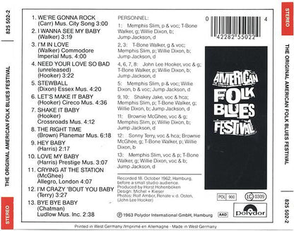 Various : The Original American Folk Blues Festival (CD, Album)