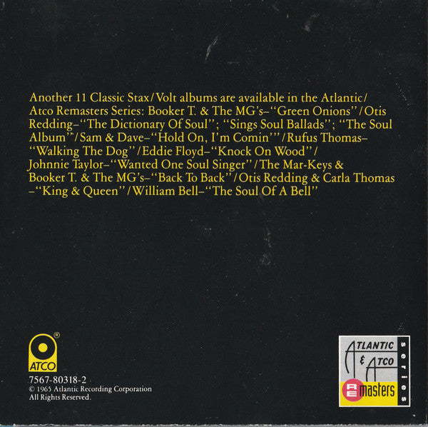 Otis Redding : Otis Blue / Otis Redding Sings Soul (CD, Album, Mono, RE, RM, RP, WMM)