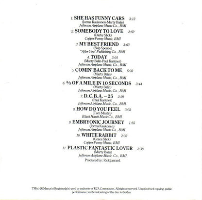 Jefferson Airplane : Surrealistic Pillow (CD, Album, RE, RP)