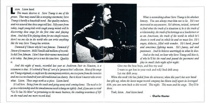 Steve Young (2) : Solo/Live (CD)