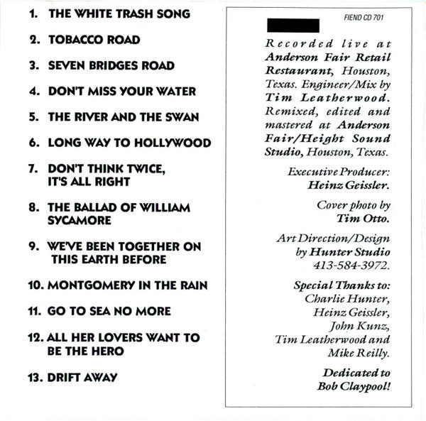 Steve Young (2) : Solo/Live (CD)