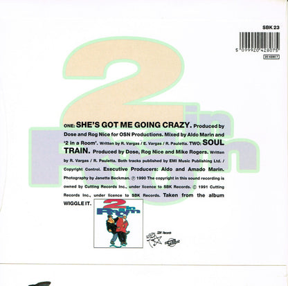 2 In A Room : She's Got Me Going Crazy (7", Single)