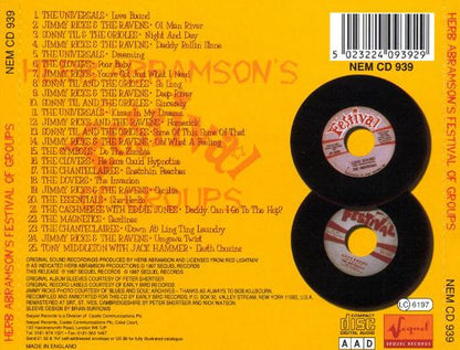 Various : Herb Abramson's Festival Of Groups (CD, Comp)
