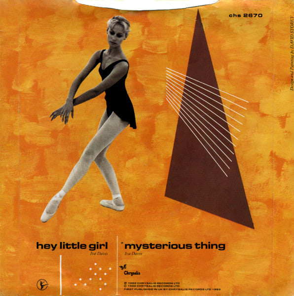 Icehouse : Hey Little Girl (7", Single, Blu)