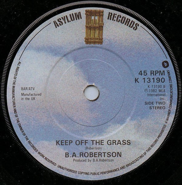 B. A. Robertson : Dot Dot Dot (7", Single)