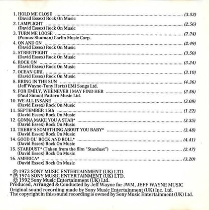 David Essex : Best Of (CD, Comp)