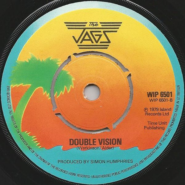 The Jags : Back Of My Hand (7", Single)