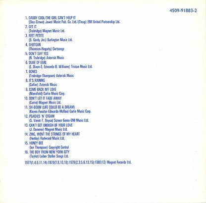 Darts : Daddy Cool - 16 Classic Tracks (CD, Comp)