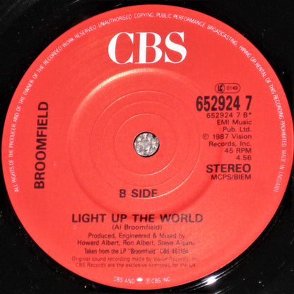 Broomfield : She Can't Get Serious (7")