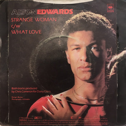 Alton Edwards : Strange Woman (7", Single)