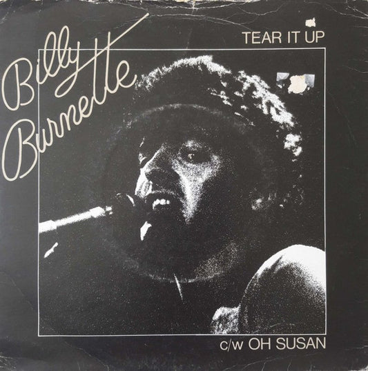 Billy Burnette : Tear It Up (7", Promo)
