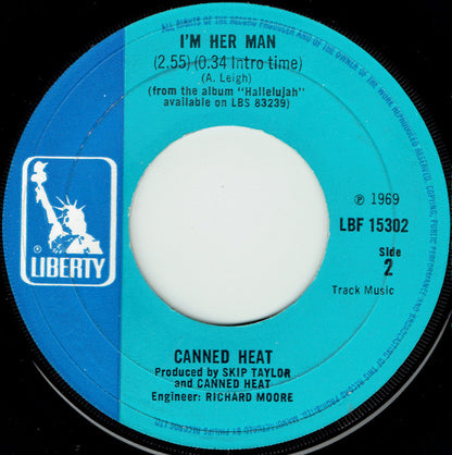 Canned Heat : Let's Work Together (7", Single, Lar)