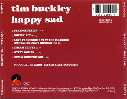 Tim Buckley : Happy Sad (CD, Album, RE)