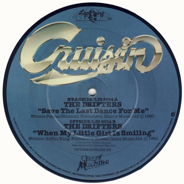 The Drifters : Save The Last Dance For Me (7", Pic)