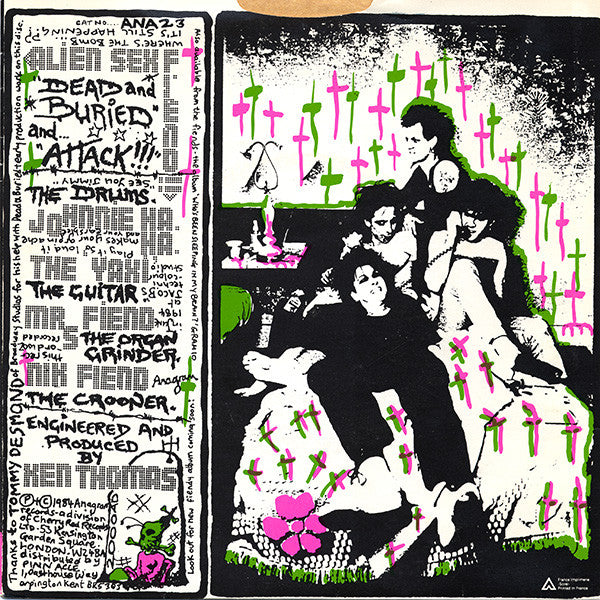 Alien Sex Fiend : Dead And Buried (7", Single)