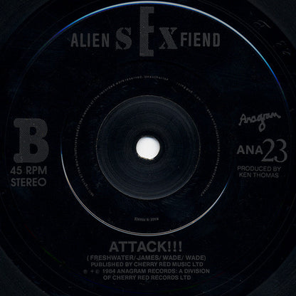 Alien Sex Fiend : Dead And Buried (7", Single)