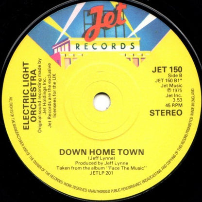 Electric Light Orchestra : The Diary Of Horace Wimp (7", Single)