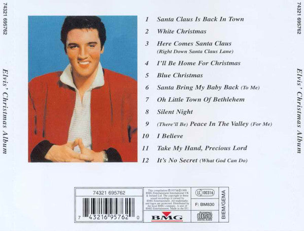 Elvis Presley : Elvis' Christmas Album (CD, Album, RE)