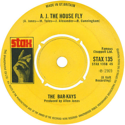 Bar-Kays : Midnight Cowboy (7", Single, 4 P)