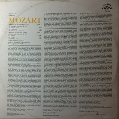 Wolfgang Amadeus Mozart, Ivan Moravec, Czech Chamber Orchestra, Josef Vlach : Piano Concertos (No. 14 In E Flat Major / No. 23 In A Major) (LP)