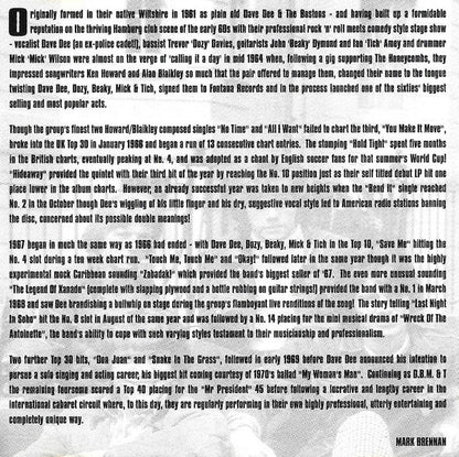 Dave Dee, Dozy, Beaky, Mick & Tich : The Best Of Dave Dee, Dozy, Beaky, Mick & Tich (CD, Comp)