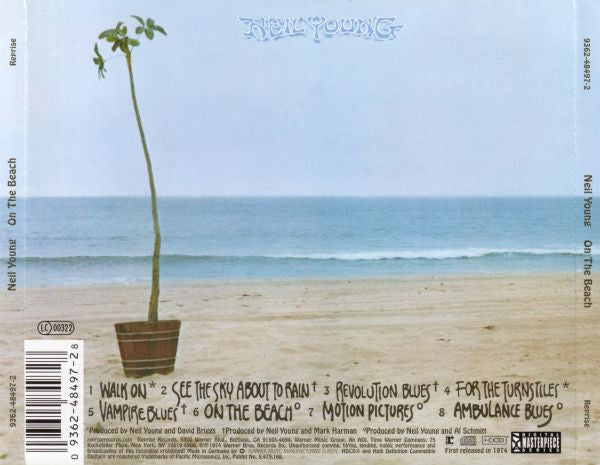 Neil Young : On The Beach (HDCD, Album, RE)