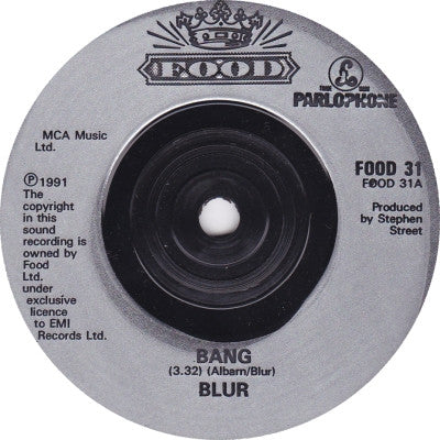 Blur : Bang (7", Single)